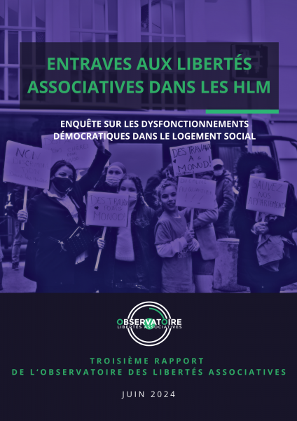 Couverture Rapport Démocratie HLM